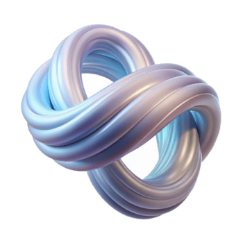 vibrant minimalist A single, luminous thread, twisting and turning in space, delicate and ethereal, minimalist and abstract, softly lit exclusive png