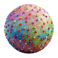 wonderful abstract A field of colorful, textured dots, creating a pointillist effect, vibrant and dynamic, impressionist style exclusive png