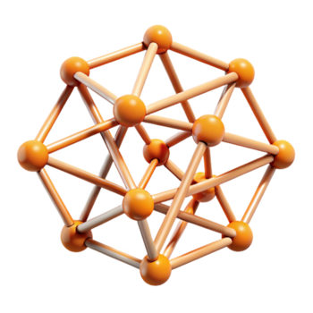 impresionante minimalista un complejo red de intersectando líneas, creando un geométrico patrón, minimalista y abstracto, brillantemente iluminado detallado png