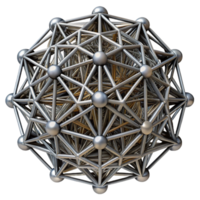elegant abstract A complex network of interconnected lines, forming a chaotic yet beautiful pattern, generative art style, dimly lit and mysterious high resolution png