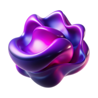 beautiful classic A fluid, amorphous shape shifting and morphing in shades of deep purple and magenta, illuminated by a pulsating, bioluminescent light, abstract expressionist style authentic png