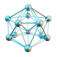 dramatic contemporary A delicate, web-like structure of interconnected lines and nodes, glowing with a soft, bioluminescent light, surrealist style authentic png