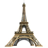 The Eiffel Tower A Majestic Parisian Landmark Famous for its Architectural Design and Global Recognition png