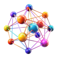 elegant modern A network of interconnected nodes and lines, pulsing with vibrant colors, representing global data flow, illuminated by a dynamic, shifting light, abstract digital art style authentic png