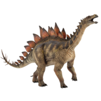 A detailed 3D rendering of a Stegosaurus dinosaur a herbivore from the late Jurassic period known for its plates and thagomizers png