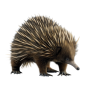 A Stunning Closeup of an Echidna a Unique Australian Monotreme png