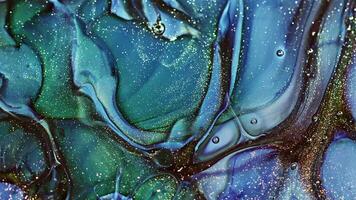 Abstract Grunge Art Ink Paint Spread Blast Explode Background 06 video