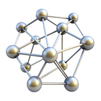 serene rustic A Network of Interconnected Nodes professional png