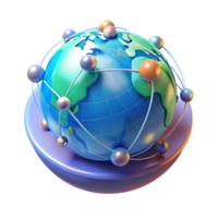 wonderful traditional A Holographic Projection of Earth with 4K png