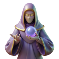 magnificent traditional A Mysterious Oracle with Veiled Eyes and authentic png