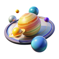 beautiful minimalist A Holographic Projection of the Solar high resolution png