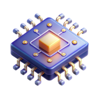 vibrant traditional A Single Levitating Circuit Board genuine png