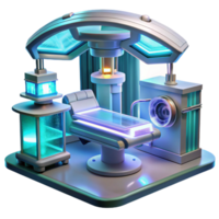 serene creative A Futuristic Operating Room with high quality png