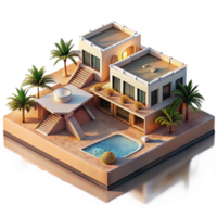 vibrant classic Desert Oasis Resort Intense Desert original png