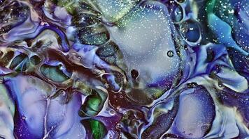 Abstract Grunge Art Ink Paint Spread Blast Explode Background 03 video