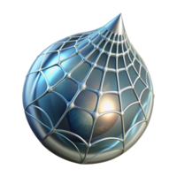 impressive abstract A close-up of a dewdrop on a spiderweb, sparkling in the sunlight, macro photography detailed png