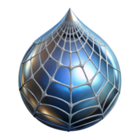 magnificent creative A close-up of a dewdrop on a spiderweb, sparkling in the sunlight, macro photography high quality png