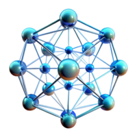 impressive artistic A network of interconnected, glowing nodes and lines, forming a complex, data-driven visualization, in a technological, futuristic style 4K png