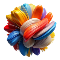 magnificent creative A dynamic composition of brushstrokes and textures, with bold, contrasting colors and a raw, expressive style, in an abstract expressionist style original png