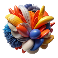 dramatic contemporary A dynamic composition of brushstrokes and textures, with bold, contrasting colors and a raw, expressive style, in an abstract expressionist style professional png