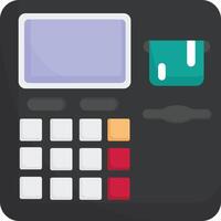 POS Machine for Transactions vector