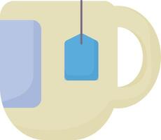 Employee Working at Desk Icon vector