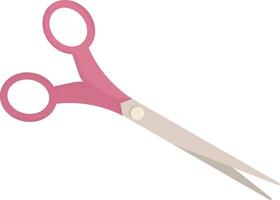 Pink Scissors for Crafting vector