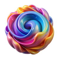 impressive modern A swirling mass of colorful, liquid ink dissolving in water, creating intricate patterns and textures, illuminated by a bright, back light genuine png