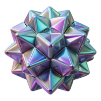 impressive artistic A microscopic view of crystalline structures, with intricate, geometric patterns and a shimmering, iridescent sheen 4K png