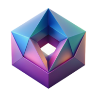 beautiful classic A series of overlapping, geometric shapes with gradient color transitions, creating a sense of depth and dimension, in a minimalist, abstract style professional png