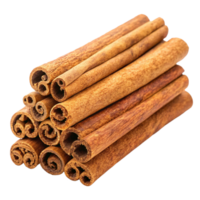 Aromatic Cinnamon Sticks Stacked for Baking and Cooking png