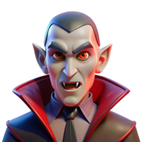 stunning minimalist Portrait of a vampire with pale skin and piercing red eyes, illuminated by the eerie glow of moonlight, in a gothic, horror style authentic png