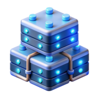 extraordinary abstract A network of interconnected servers with blinking lights, illuminated by a cool, blue light. Realistic style authentic png