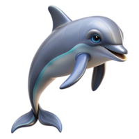 dramatic modern A playful dolphin leaping out of the ocean, dynamic and energetic, photorealistic style detailed png