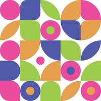 Bauhaus Graphic Simple Design vector
