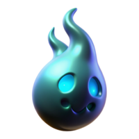 serene traditional A Mysterious Will O the Wisp Flickering original png