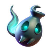 serene artistic A Mysterious Will O the Wisp Flickering genuine png