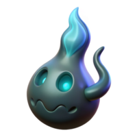 elegant abstract A Mysterious Will O the Wisp Flickering professional png