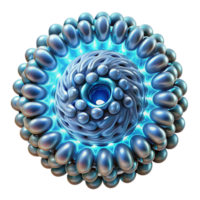 beautiful vintage A swarm of nanobots forming a complex, swirling pattern, illuminated by an internal luminescence, rendered in an abstract, bioluminescent style high resolution png