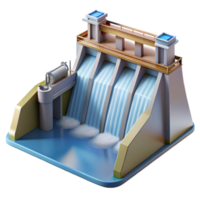 elegant rustic A Hydroelectric Dam Harnessing the Power original png
