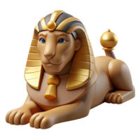 magnificent abstract stunning classic Mysterious Sphinx Lion's 4K detailed png
