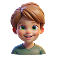 stunning artistic Portrait of a child with bright, curious eyes and a playful smile, lit by natural window light, in an impressionistic style high quality png