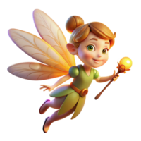 serene abstract A Whimsical Fairy Riding a Dragonfly exclusive png