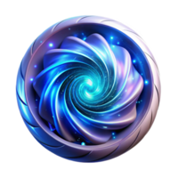 wonderful rustic A powerful AI manifested as a swirling vortex of light and data, radiating an intense energy. Dynamic lighting, abstract style high quality png