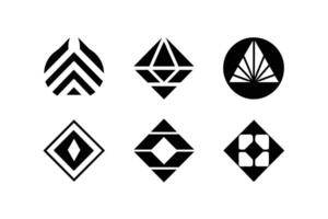 A collection of Abstract Geometric Shapes for Design Inspiration vector