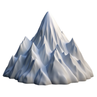 stunning artistic A majestic mountain range covered in snow, crisp, clear light, realistic style authentic png