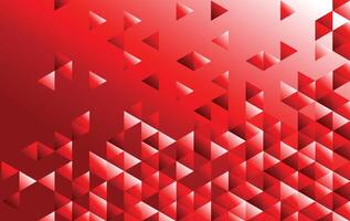 red white modern triangles abstract background design vector