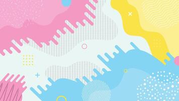 vibrant abstract background featuring colorful shapes and patterns. Perfect for web, print, and social media designs. High-quality and visually appealing. vector