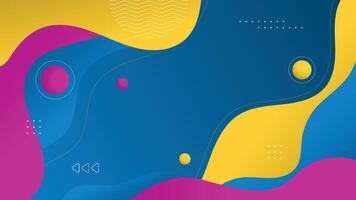 Abstract Gradient Wave Background with Vibrant Colors for Modern and Creative Design Projects vector