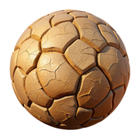 vibrant rustic A cracked earth texture in a dry desert, harsh sunlight, realistic rendering high quality png